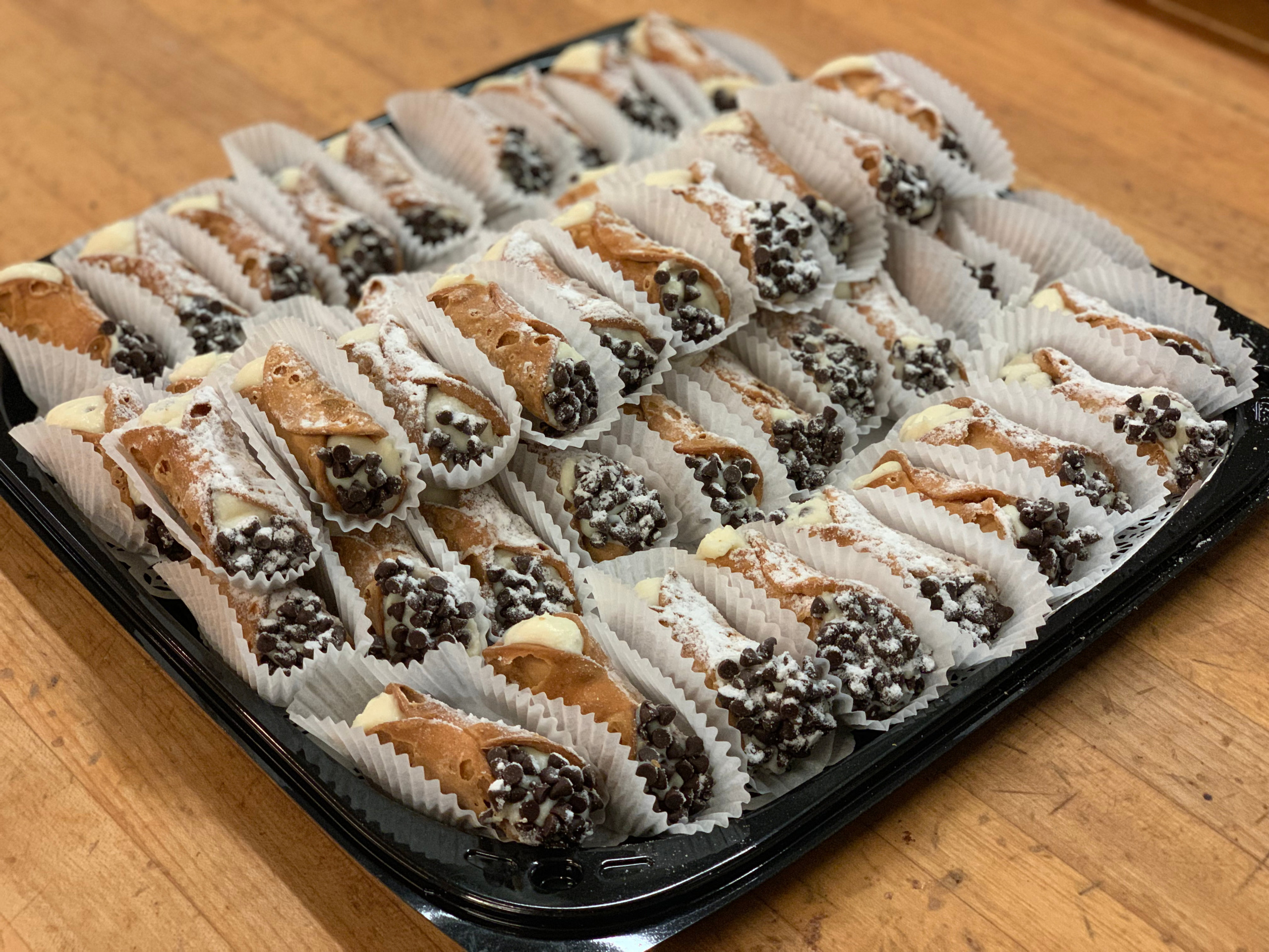 Mini Cannoli Platter - Chrusciki Bakery