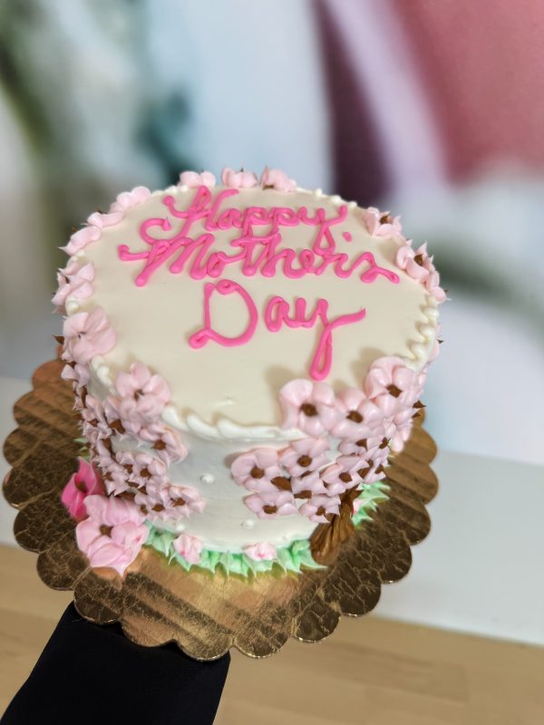 Mother's Day Bloom's in May Cake