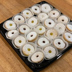Mini Linzer Cookie Platter